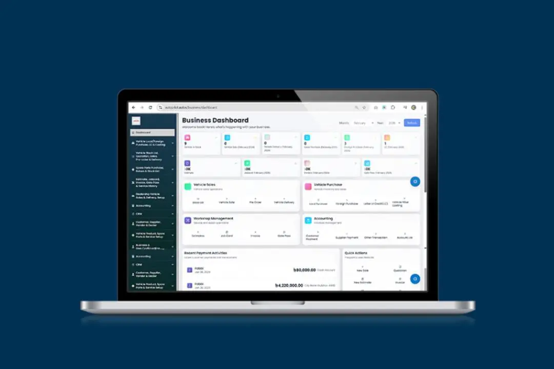 Manage your car dealership with AUTO PILOT, a single software solutions that lets you to manage all the areas of your Japanese reconditioned vehicle business. Starting from LC management to vehicle vehicle delivery, Auto Pilot makes everything easy. The c